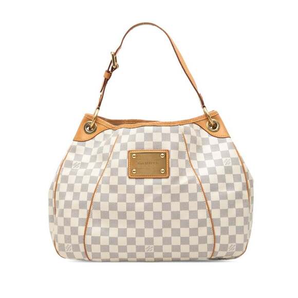 LOUIS VUITTON Handbags - Louis Vuitton Damier Azur Galliera PM Handbag One-Shoulder Bag N55215 White L...